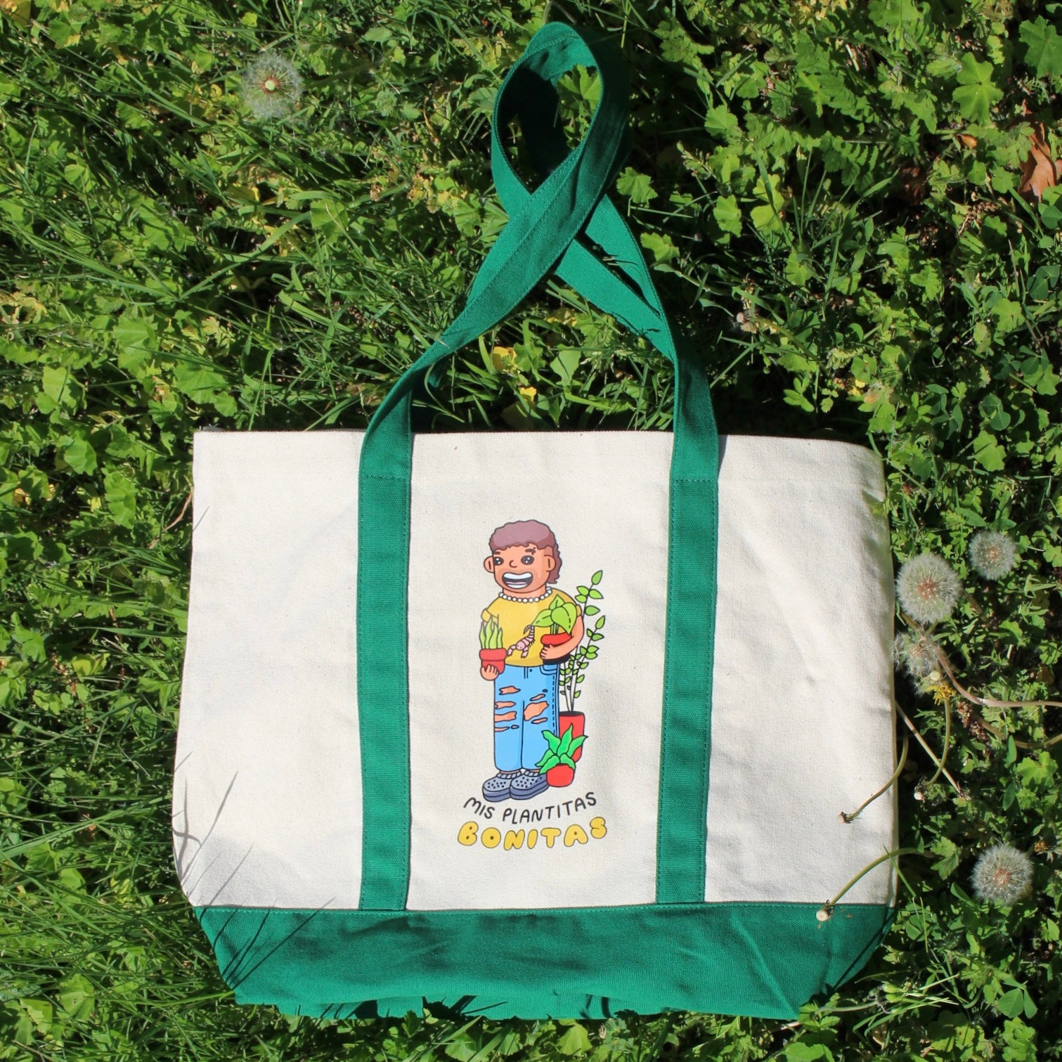 Mis Plantitas Bonitas Tote Bag