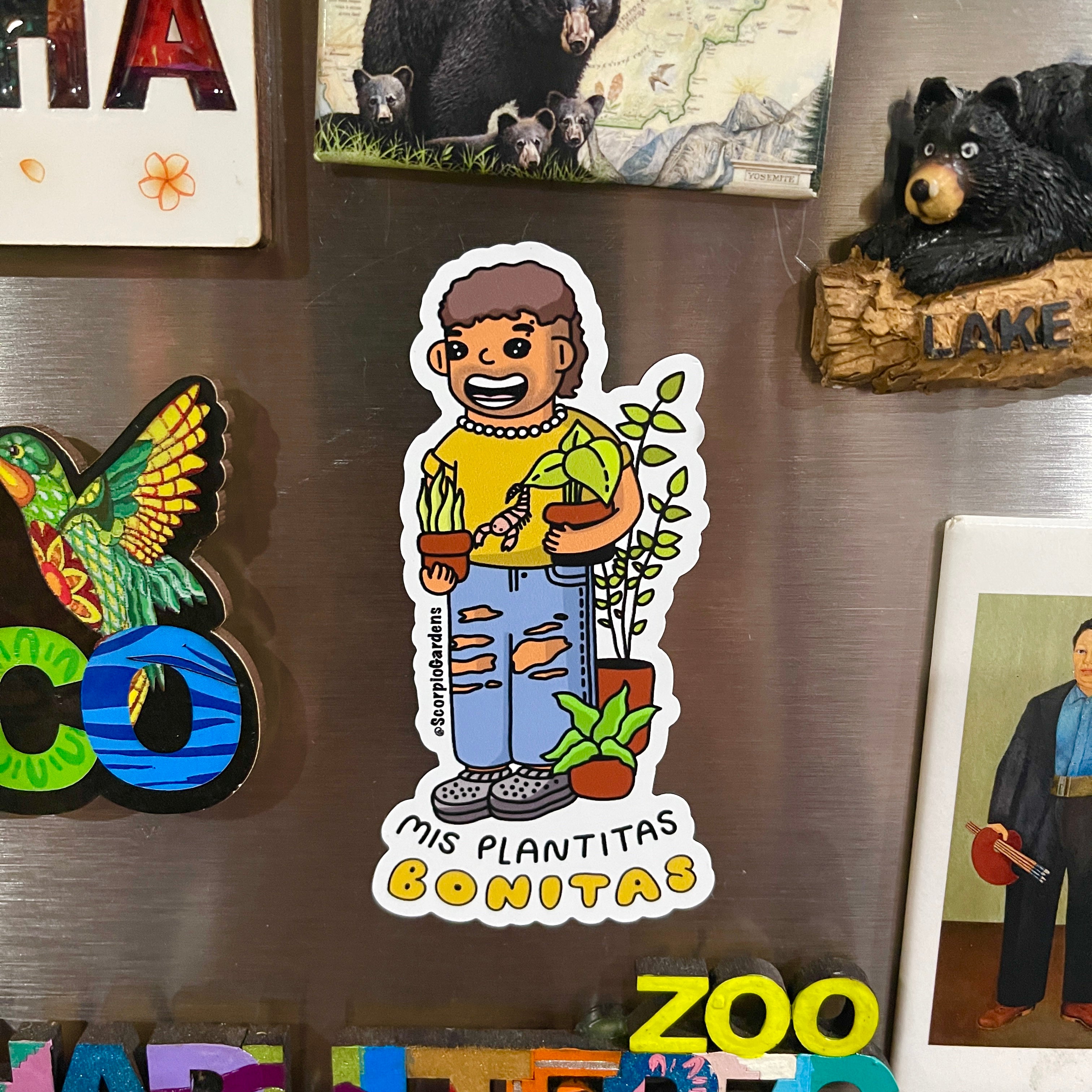 Mis Plantitas Bonitas Magnet