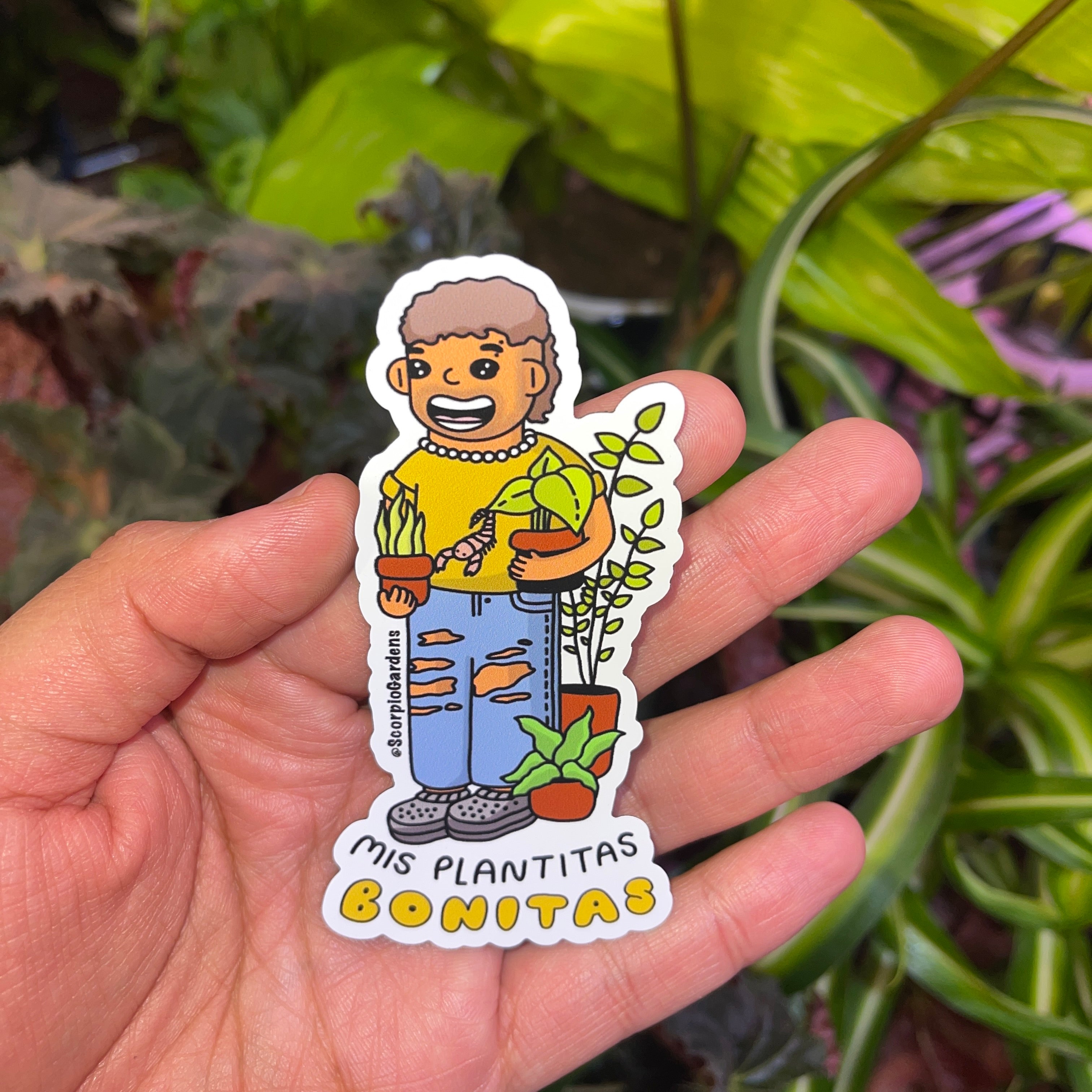 Mis Plantitas Bonitas Magnet